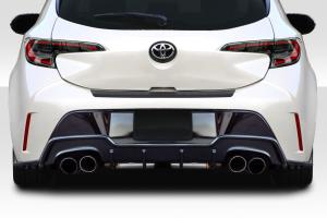 2019-2020 Toyota Corolla Hatchback Duraflex A Spec Rear Diffuser - 3 Piece
