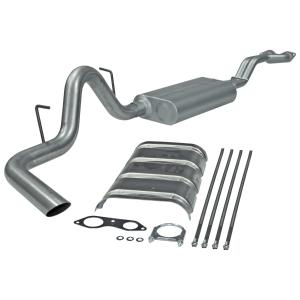 96-97 Yukon V8; 5.7L (4 Door Only), 96-99 Tahoe V8; 5.7L (4 Door Only)  Flowmaster Force II Cat-Back Exhaust System - Single Side Exit with 50 Series Big Block Muffler
