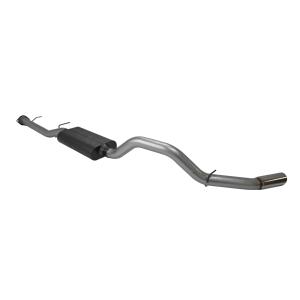 11-13 Chevrolet Avalanche V8, 11-13 Chevrolet Blazer V8, 11-13 Chevrolet Silverado V8 Flowmaster Cat-back System 409S - Single Side Exit - Force II - Mild/Moderate Sound