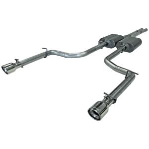 05-08 Magnum R/T V8 5.7L, 05-10 Chrysler 300C V8, 5.7L, 06-08, 2010 Dodge Charger R/T V8 5.7L Flowmaster American Thunder Cat-Back Exhaust System - Dual Rear Exit with Super 40 Series Mufflers, Scavenger X-Pipe, and 4