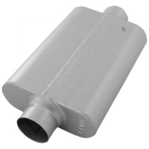 All Vehicles (Universal) Flowmaster 50 Series Race Muffler 409S - 2.50 Center In / 2.50 Center Out -Aggressive Sound