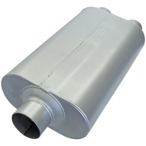 All Vehicles (Universal) Flowmaster Super 50 Muffler 409S - 3.00 Center In / 2.50 Dual Out - Mild Sound