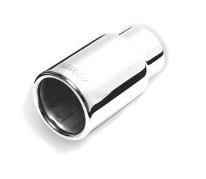 All Jeeps (Universal), Universal - Fits all Trucks / SUVs Gibson Muffler Tips - Rolled (Inlet: 2-1/4 Inch, Outlet: 3 Inch, Overall Length: 6 Inch)