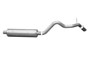 00-03 Chevrolet Blazer ZR2 4.3L 2DR, 00-03 GMC Jimmy ZR2 4.3L 2DR Gibson Exhaust Systems - Swept Side Style (Stainless Steel)