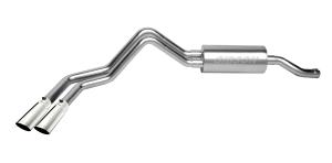 87-96 Ford F-150 4.9L / 5.0L / 5.8L Standard Cab Long Bed Gibson Exhaust Systems - Dual Sport Style (Stainless Steel)