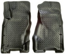 1999-2004 Jeep Grand Cherokee Husky Classic Style Front Seat Floor Liners - Black