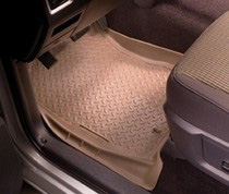 1997-2009 Ford Econoline Husky Classic Style Front Seat Floor Liners – Tan
