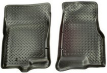 2007-2008 Ford Expedition, Lincoln Navigator Husky Classic Style Front Seat Floor Liners - Black