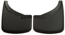 2001-2006 Chevrolet Silverado DRW, 2001-2006 GMC Sierra DRW Husky Custom Molded Rear Mud Guards – Black (DRW)