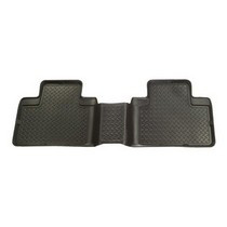 1992-1999 Chevrolet Suburban, 1995-1999 Chevrolet Tahoe 4 Door, 1995-1999 GMC Yukon 4 Door, 1999-2000 Cadillac Escalade 4 Door, 2000 Tahoe Z71 Husky Classic Style 2nd Seat Floor Liners - Black