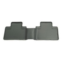 2004-2011 Nissan Titan Crew Cab, 2005-2011 Nissan Frontier Crew Cab Husky Classic Style 2nd Seat Floor Liners – Grey 