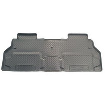2007-2009 Buick Enclave, 2007-2009 GMC Acadia, 2007-2009 Saturn Outlook, (With second row bucket seats) Husky Classic Style 2nd Seat Floor Liners – Grey (With 2nd row bucket seats)