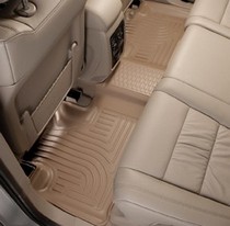 2007-2008 Ford Expedition, 2007-2008 Lincoln Navigator Husky Classic Style 3rd Seat Floor Liners – Tan