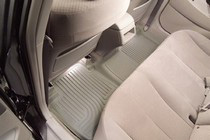 2007-2009 GMC Acadia, 2007-2009 Saturn Outlook, 2008-2009 Buick Enclave, (Third seat liner for vehicles with 2nd row bench seats) Husky Classic Style 3rd Seat Floor Liners – Grey (3rd seat liner for vehicles with 2nd row bench seats)