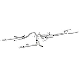 1965 Chevrolet Impala; 5.4, 8V, 1966 Chevrolet Impala; 5.4, 8V, 1968 Chevrolet Impala; 5.4, 8V, 1967 Chevrolet Impala; 5.4, 8V Magnaflow Crossmember-Back Exhaust with 4