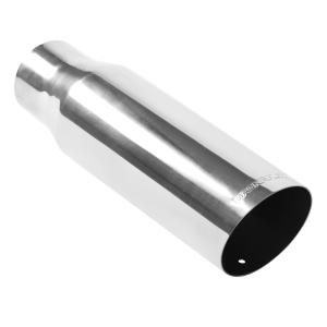 All Vehicles (Universal) Magnaflow 15° Slant Cut Tip - Single Wall - Weld On - Round (4
