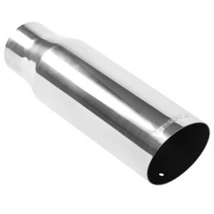All Vehicles (Universal) Magnaflow 15° Slant Cut Tip - Single Wall - Weld On - Round (3.5