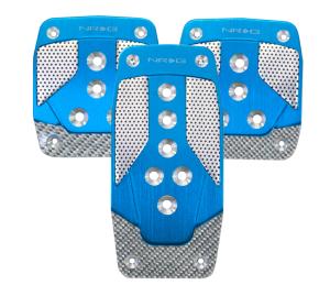 All Jeeps (Universal), All Vehicles (Universal) NRG Innovations MT Aluminum Sport Pedals (Blue w/ Silver Carbon)