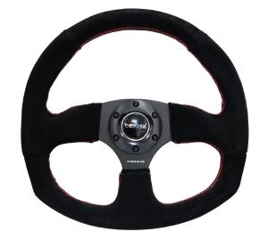 Universal (can work for all vehicles) NRG RS Steering Wheel - Suede