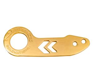 Universal (Can Work on All Vehicles) NRG Tow Hook - Rear, Gold Dip