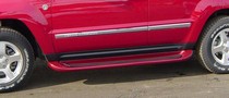 2000-2007 Chevrolet Suburban, 2000-2007 Chevrolet Yukon XL Owens GlaStep Custom Molded Fiberglass Running Boards Boards Only, Requires Bracket Kit 10-1027 Sold Separately