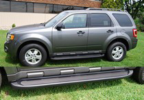 2008-2011 Ford Escape, 2008-2011 Mercury Mariner Owens Premier Series Custom Molded ABS Running Boards Extra Wide