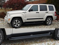 2008-2011 Jeep Liberty  Owens Premier Series Custom Molded ABS Running Boards 