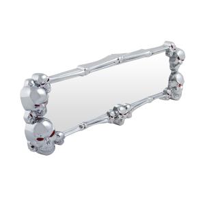 All Jeeps (Universal), Universal Pilot Chrome Abs Skull Rear View Mirror