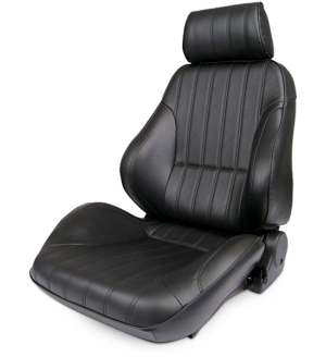 All Jeeps (Universal), Universal - Fits All Vehicles Procar Racing Seat - Rally Series 1000, Black Leather (Left)