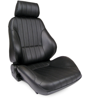 All Jeeps (Universal), Universal - Fits All Vehicles Procar Racing Seat - Rally Series 1000, Black Leather (Right)