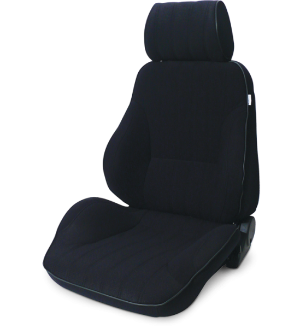 All Jeeps (Universal), Universal - Fits All Vehicles Procar Racing Seat - Rally Series 1000, Black Velour (Left)