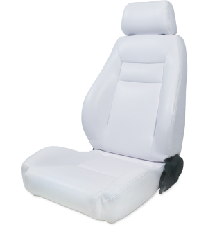 All Jeeps (Universal), Universal - Fits All Vehicles Procar Racing Seat - Elite Series 1100, White Vinyl (Left)