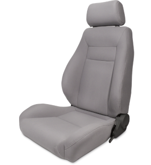 All Jeeps (Universal), Universal - Fits All Vehicles Procar Racing Seat - Elite Series 1100, Grey Velour (Left)