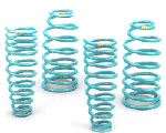 88-91 Honda Civic w/ B-Series Engine, 88-91 Honda CRX w/ B-Series Engine Progress Lowering Springs - Lowers Front:2.2 inch/ Rear:2.0 inch