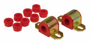 1976-1983 Jeep CJ5 , 1976-1986 Jeep CJ7 Prothane Front Sway Bar and Endlink Bushings - 7/8 Inch - Red