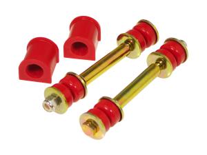 1979-1988 Toyota Pickup , 1984-1988 Toyota 4Runner  Prothane Front Sway Bar Bushings and Endlinks - 19mm - Red