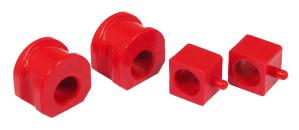 83-89 Ford Bronco 2/4WD Prothane Sway Bar Bushings - Front (Red)