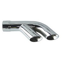 76-81 Firebird, 76-81 Trans Am Pypes Stainless Steel Polished Exhaust Tip - Slant Cut - 2.5