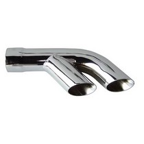 76-81 Firebird, 76-81 Trans Am Pypes Stainless Steel Polished Exhaust Tip - Slant Cut - 3
