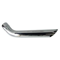 69-81 Camaro, 69-81 Firebird, 69-81 Trans Am Pypes Stainless Steel Polished Short Exhaust Tip - Round - Slant Cut - 2.5