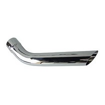 69-81 Camaro, 69-81 Firebird, 69-81 Trans Am Pypes Stainless Steel Polished Short Exhaust Tip - Round - Slant Cut - 3