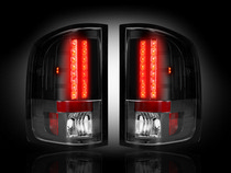 Chevy Silverado 07-11 Recon LED Tail Light Set - Smoked Lens