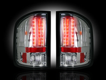 Chevy Silverado 07-11 Recon LED Tail Light Set - Clear Lens