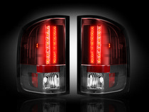 Chevy Silverado 07-11 Recon LED Tail Light Set - Red Lens