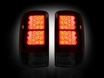 Chevy & GMC Tahoe, Yukon, Suburban, Denali 00-06 Recon LED Tail Light Set - Dark Red Smoked Lens