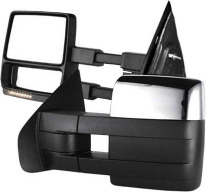 09-10 Ford F150 Restyling Ideas Towing Mirror Chrome Covers