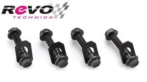 00-02 Toyota Prius, 87-98 Toyota Tercel, 88-90 Toyota Corolla 4WD, 88-93 Toyota Corolla All Trac, 92-97 Toyota Paseo Revo Technica Camber Kit - Front Type: Cam Bolt (2° Max)