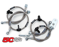 93-97 Toyota Supra Russell Brake Lines - Pre-Assembled Brake Line Kit