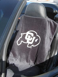 All Jeeps (Universal), All Vehicles (Universal) Seat Armour NCAA Towel Seat Cover - Colorado Buffalo