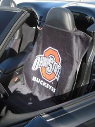 All Jeeps (Universal), All Vehicles (Universal) Seat Armour NCAA Towel Seat Cover - Ohio State Buckeyes